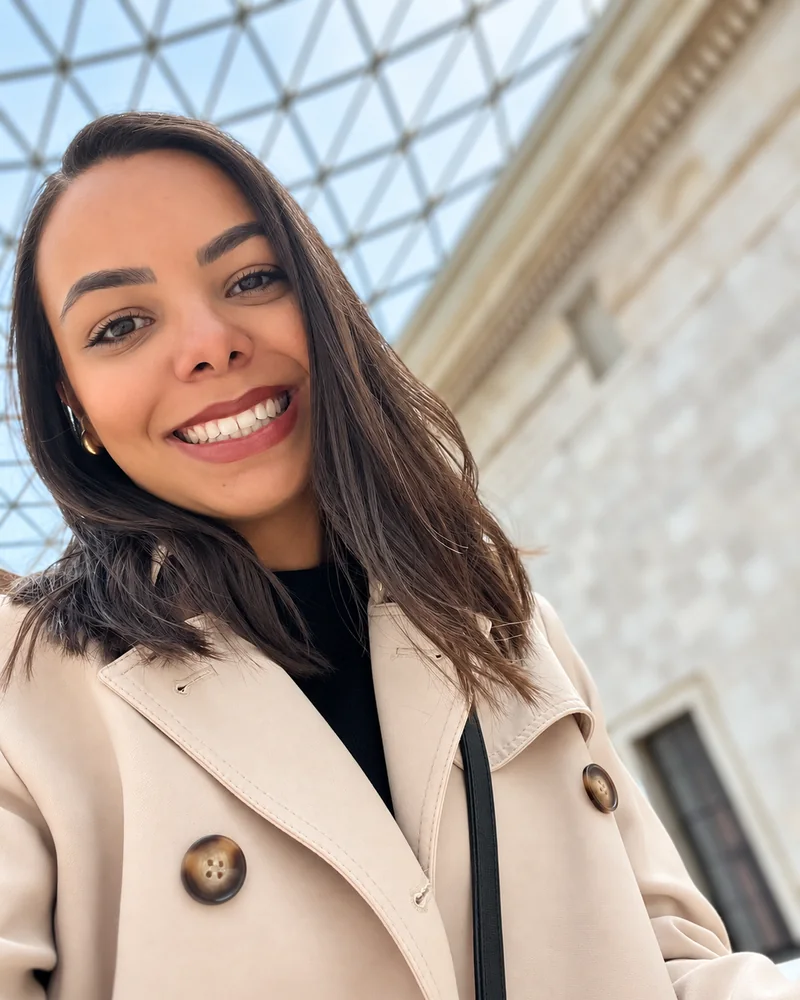 Rynara de Paiva Silva sorrindo